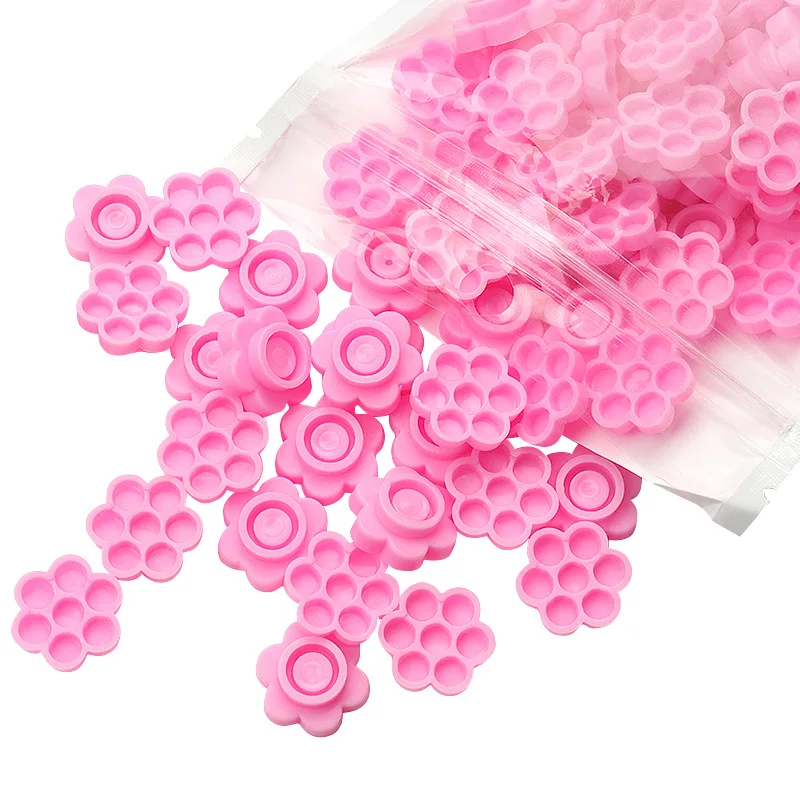 Eyelash Extension Class - Wholesale 100 Pcs Pink Grafting Delay
