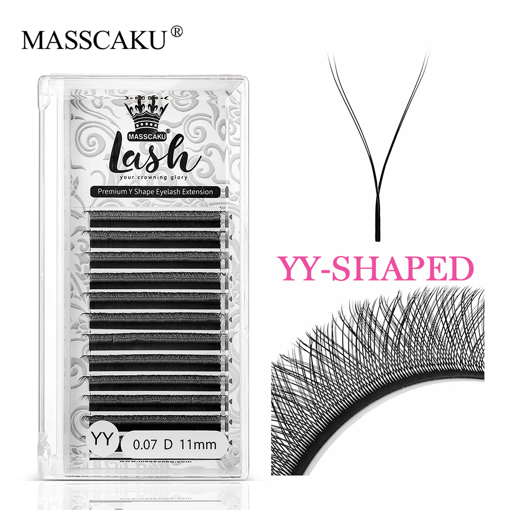 Eyelash Extension Double Volume - MASSCAKU Hot Selling Natural Premade Volume