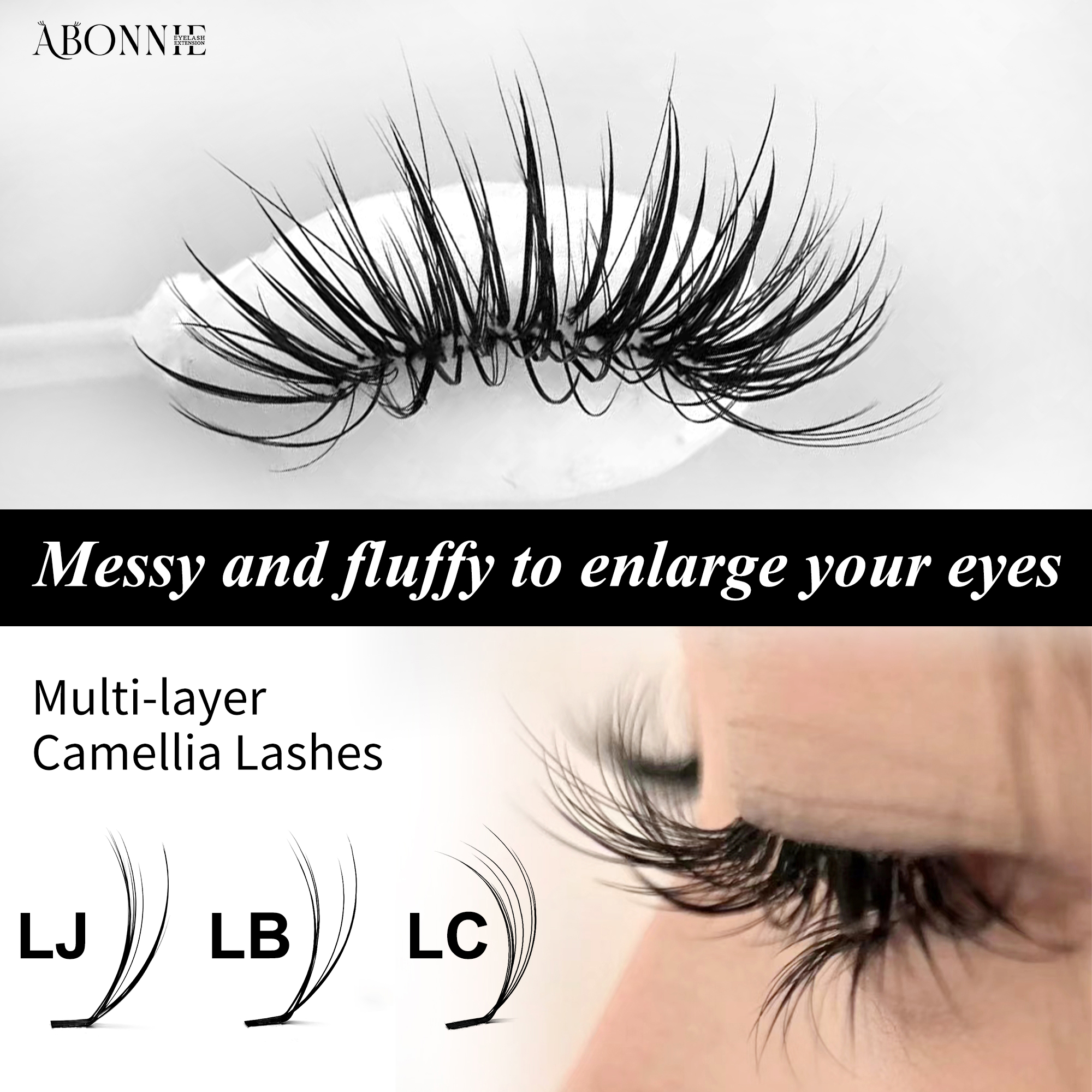 Abonnie 5D Wild Eyelashes Doub – обзор и цена Eyelash Extension Double Volume