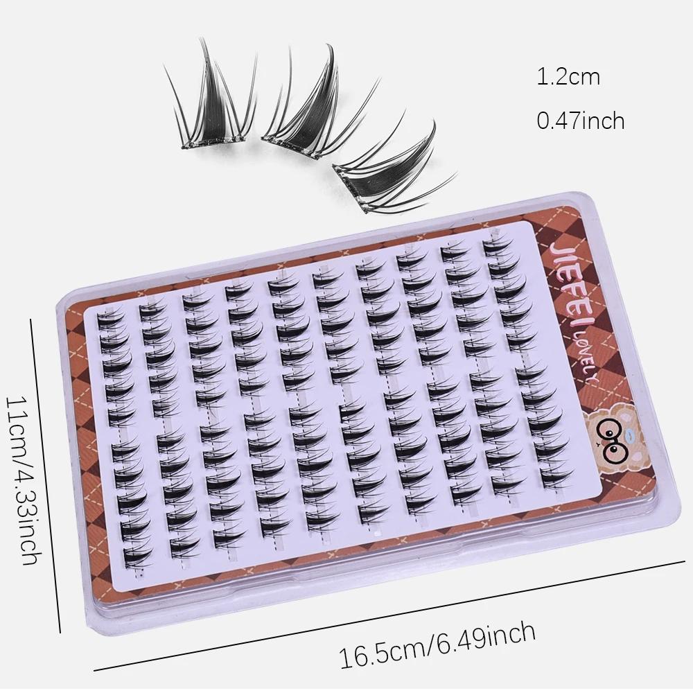 10-Row Glue-Free DIY False Eye – обзор и цена Eyelash Extension Japan