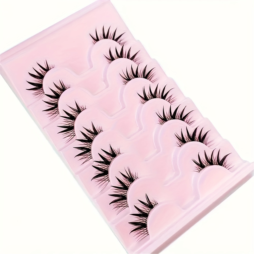 7 Pairs Half eye false eyelash – обзор и цена Eyelash Extension Japan