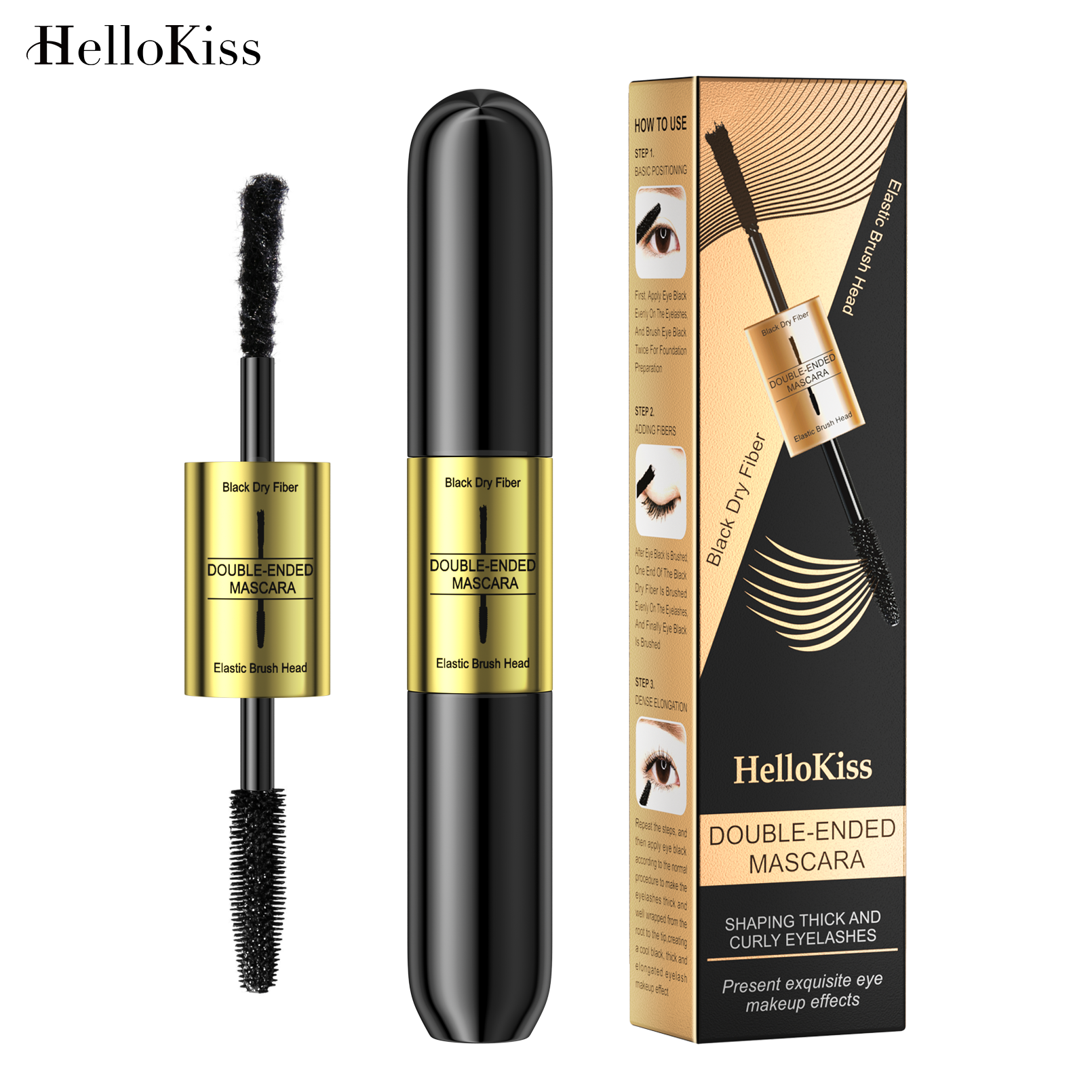 Double-ended 3D Mascara Waterp – обзор и цена Eyelash Extension Double Volume