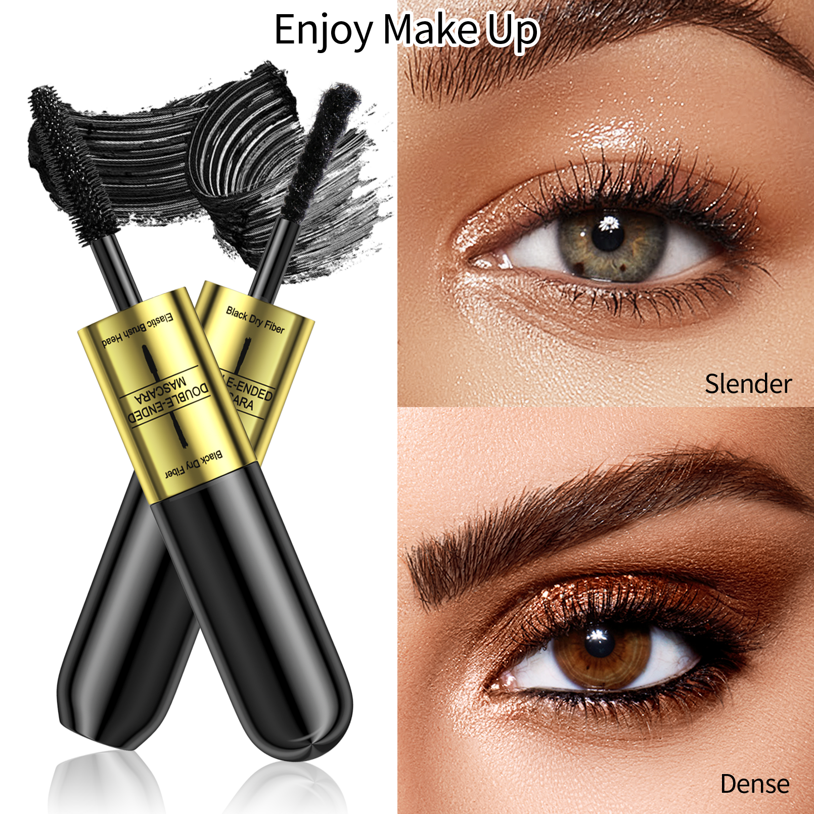 Double-ended 3D Mascara Waterp – обзор и цена Eyelash Extension Double Volume