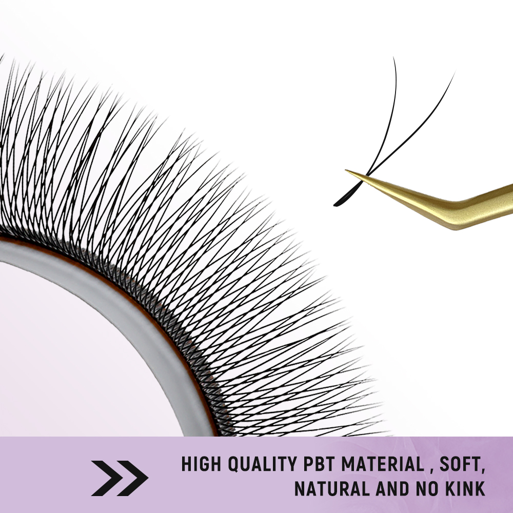 SAKURAHANA 2D YY Lashes Double – обзор и цена Eyelash Extension Double Volume