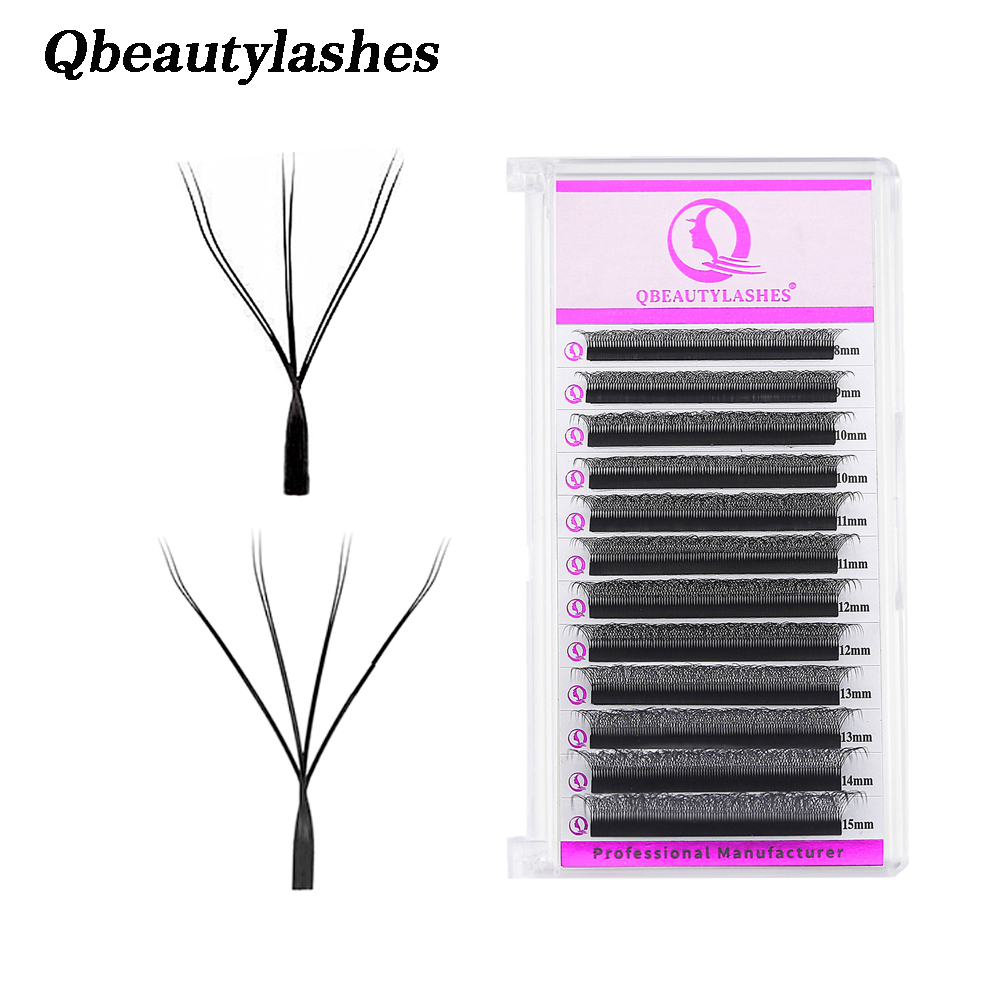 Qbeautylashes 3D 4D 6D 8D W Sh – обзор и цена Eyelash Extension Double Volume