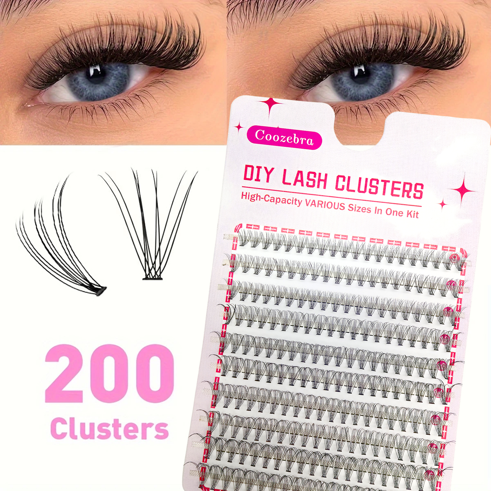 10D DOUBLE Volume False Eyelas – обзор и цена Eyelash Extension Double Volume