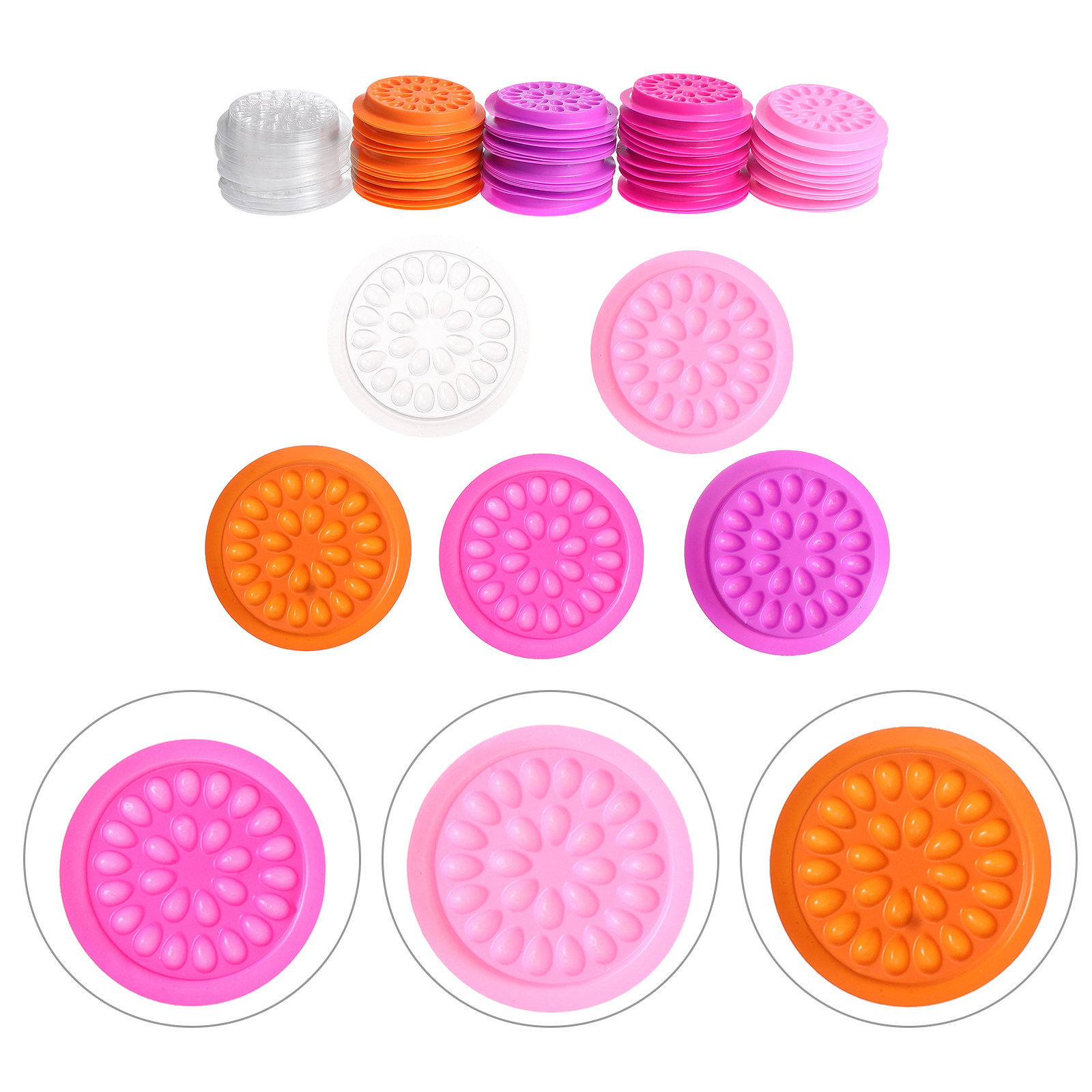 100Pcs Flower Shape Eyelash Gl – обзор и цена Eyelash Extension Is Safe