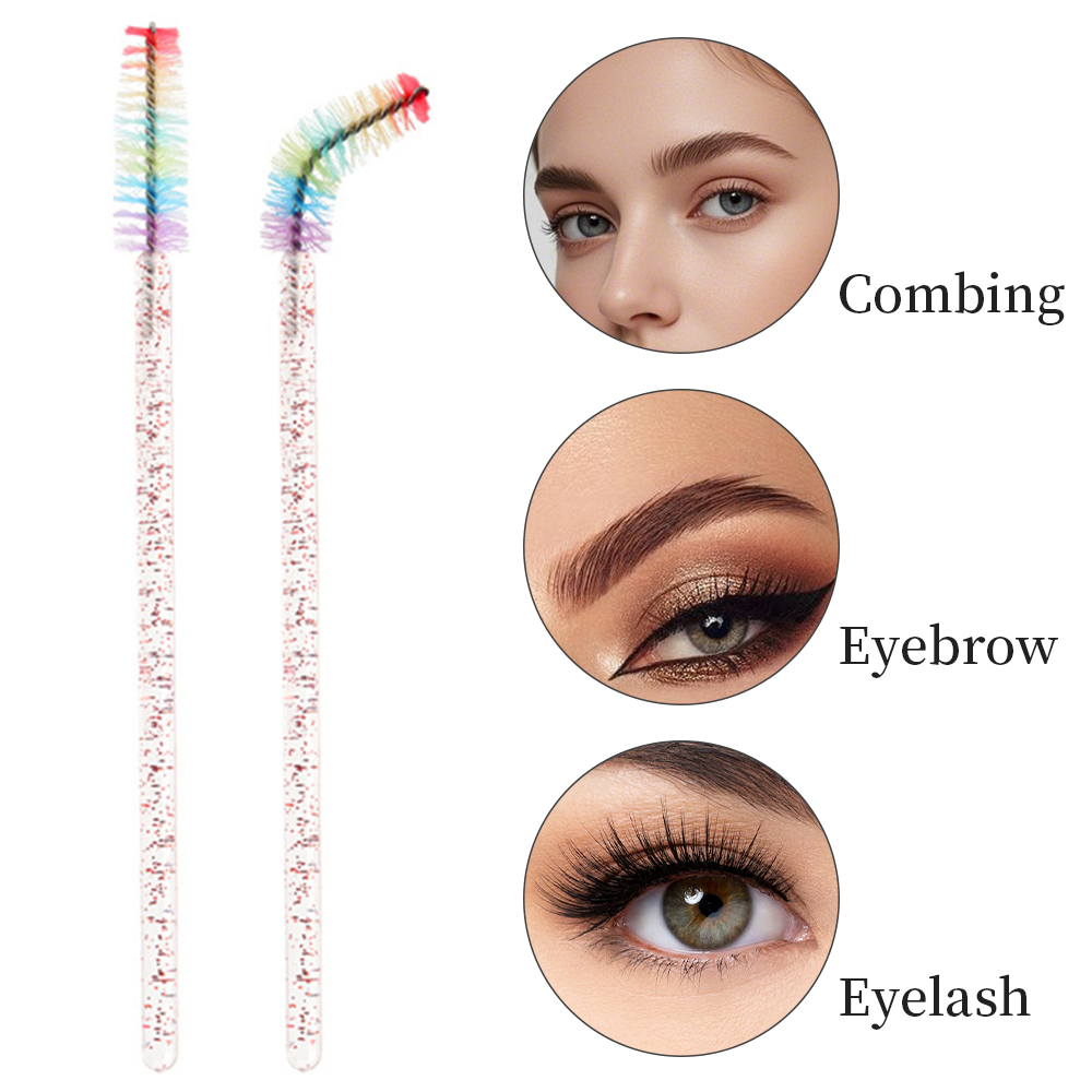 50PCS Rainbow Crystal Eyelash  – обзор и цена Eyelash Extension Class