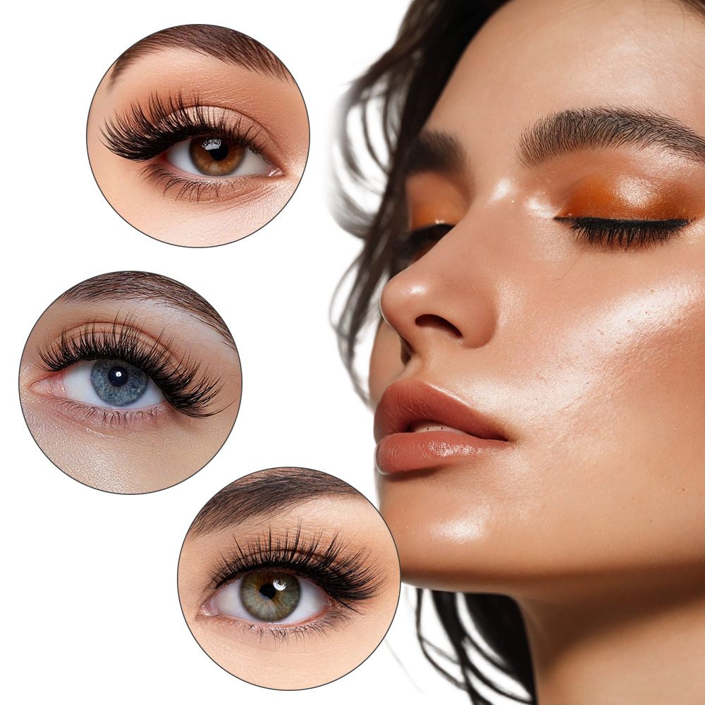 50PCS Rainbow Crystal Eyelash  – обзор и цена Eyelash Extension Class