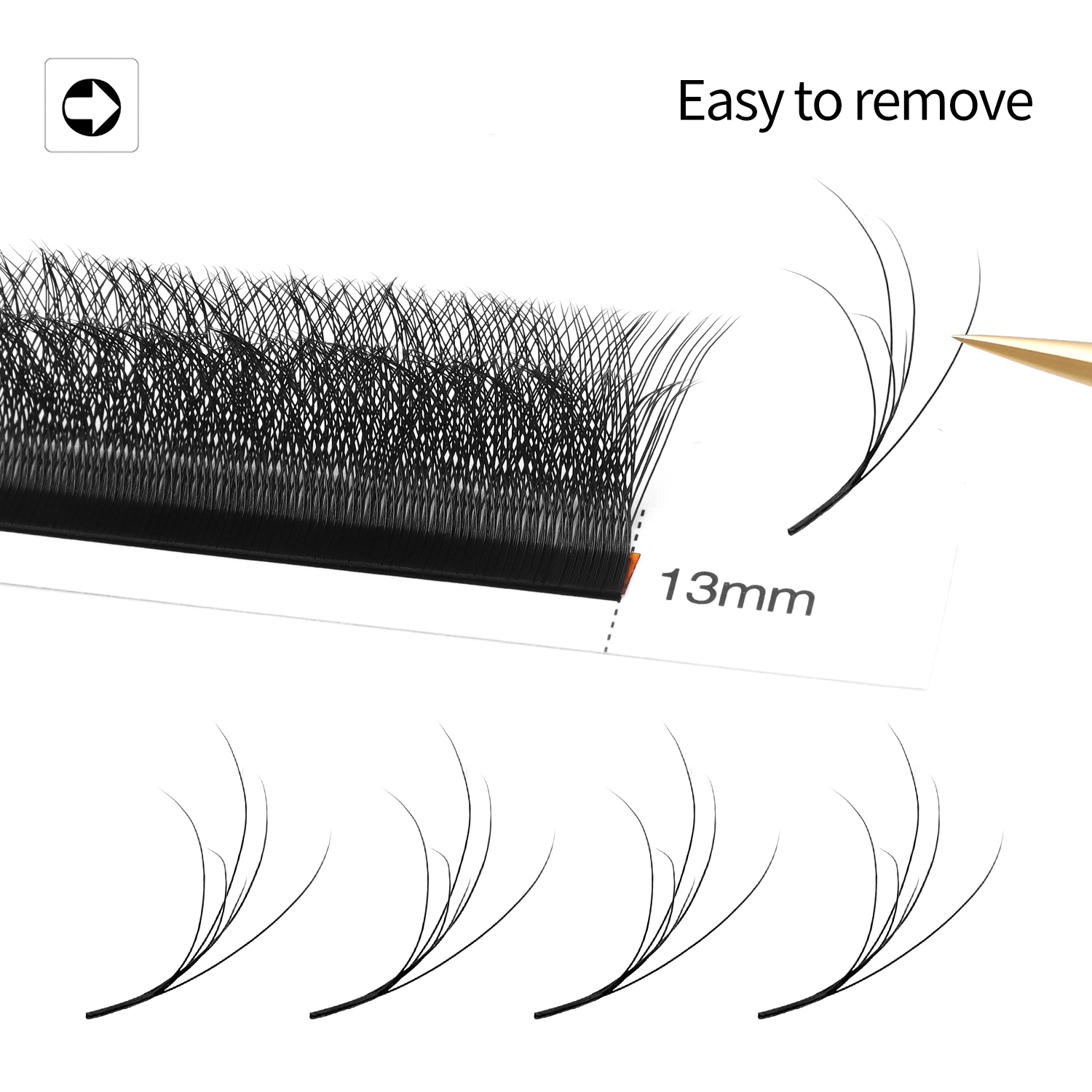 XIUSUZAKI Double Layers 3DW La – обзор и цена Eyelash Extension Double Volume
