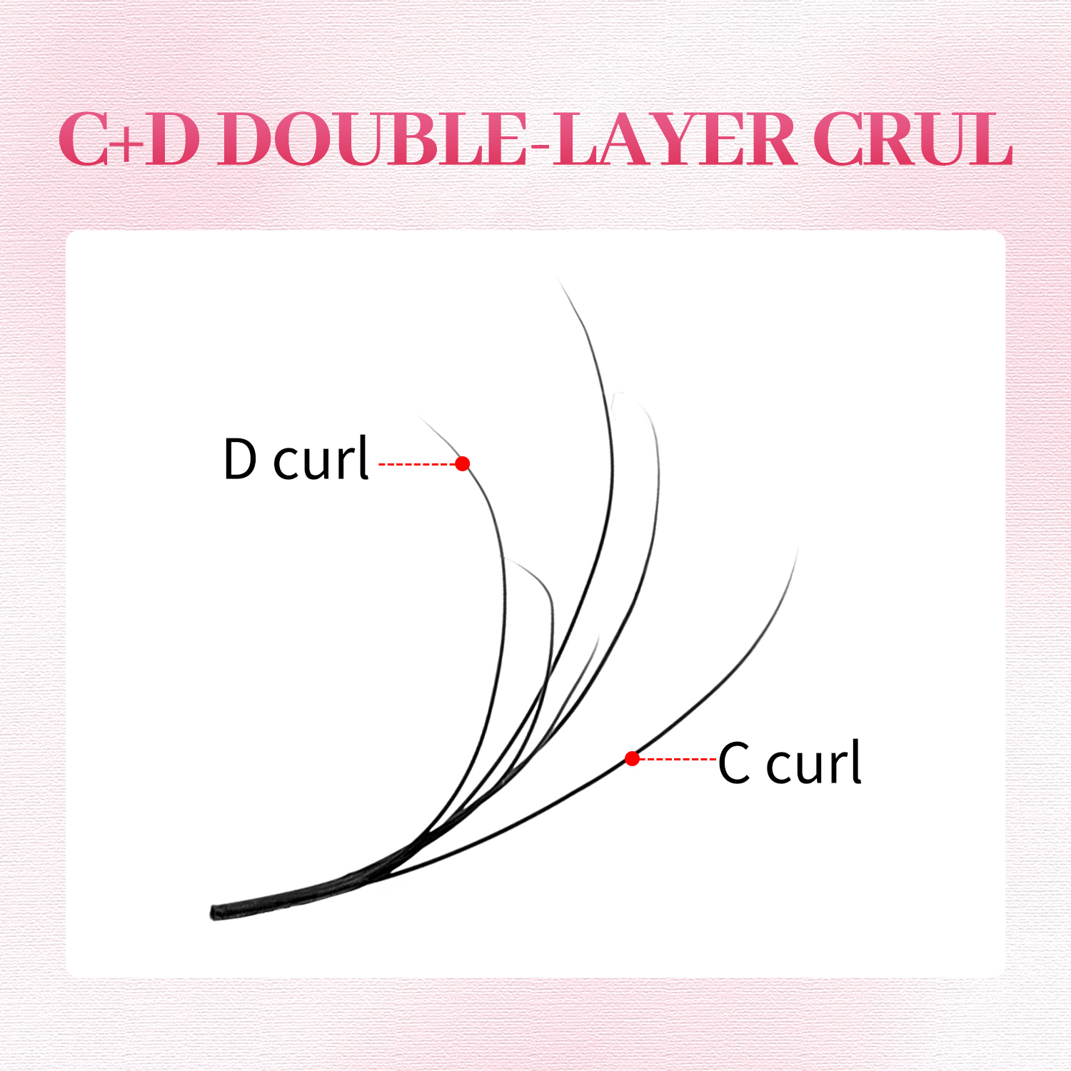 XIUSUZAKI Double Layers 3DW La – обзор и цена Eyelash Extension Double Volume