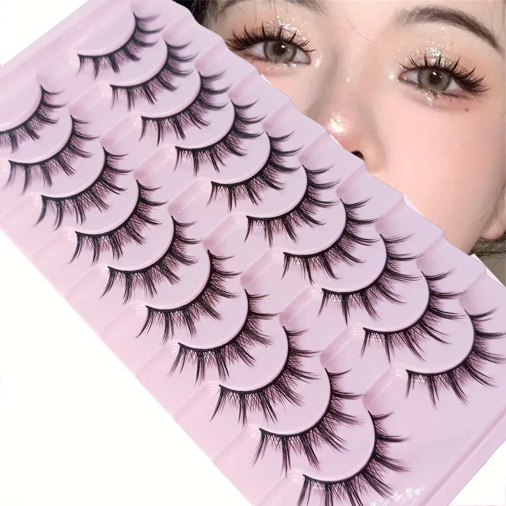 10 Pairs Manga Anime Lashes Na – обзор и цена Eyelash Extension Japan