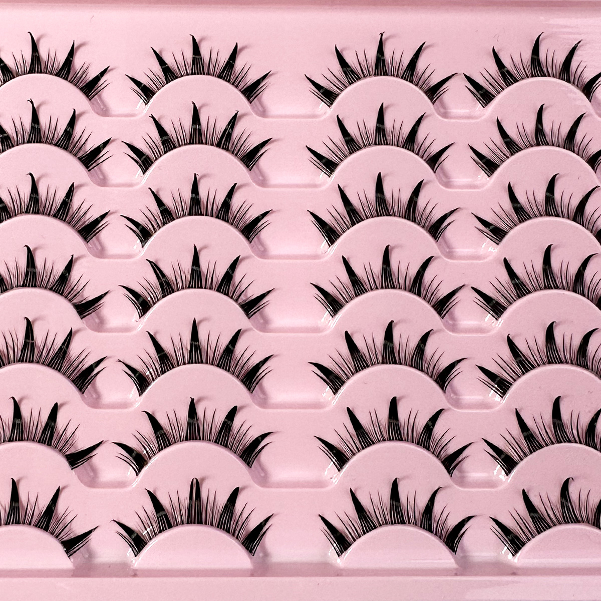 5/7/14Pairs Manga Lashes with  – обзор и цена Eyelash Extension Japan