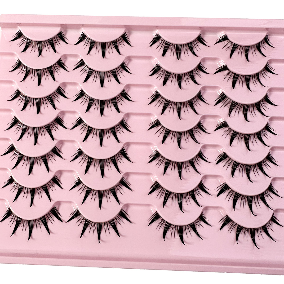 5/7/14Pairs Manga Lashes with  – обзор и цена Eyelash Extension Japan