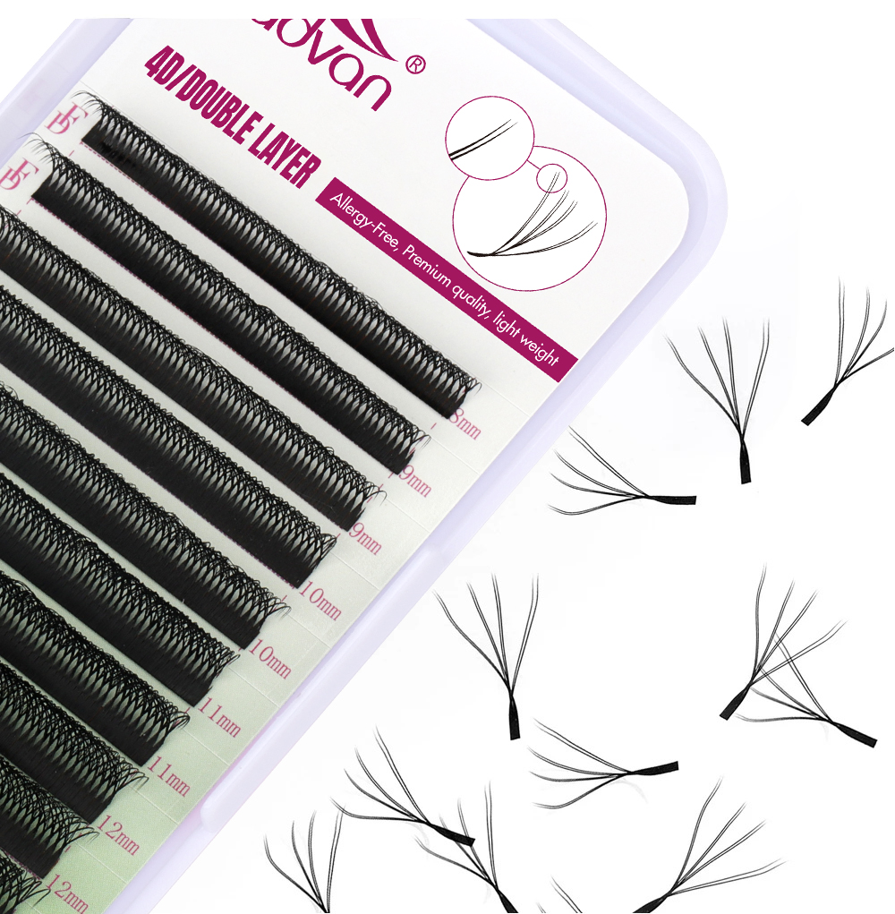 FADVAN 8D W Double Layers 4D W – обзор и цена Eyelash Extension Double Volume