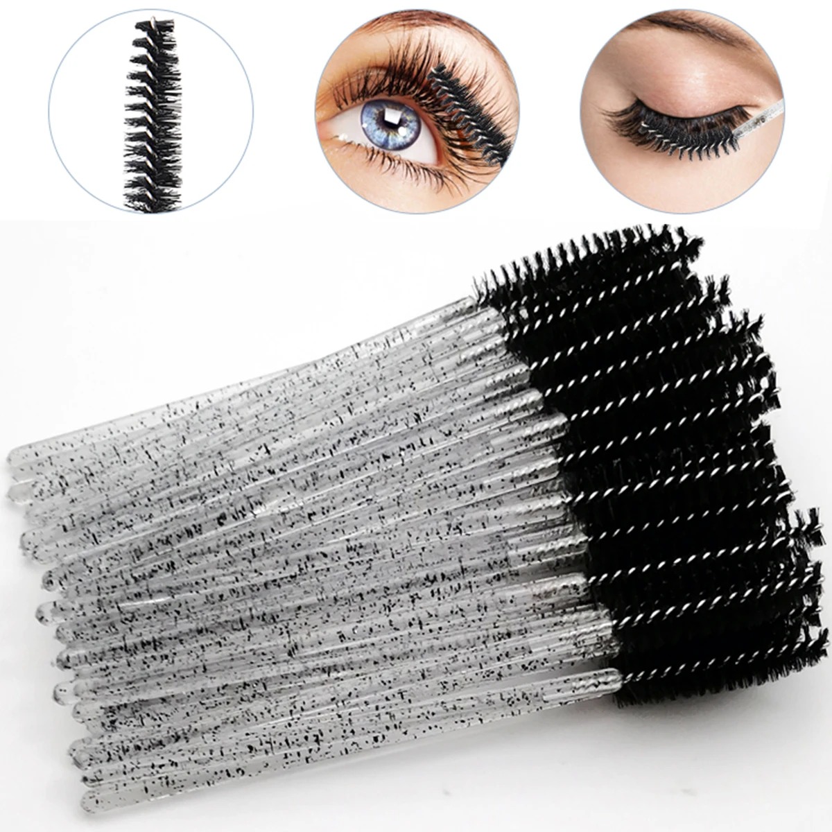 Wholesale 100PCS Mascara Spool – обзор и цена Eyelash Extension Class