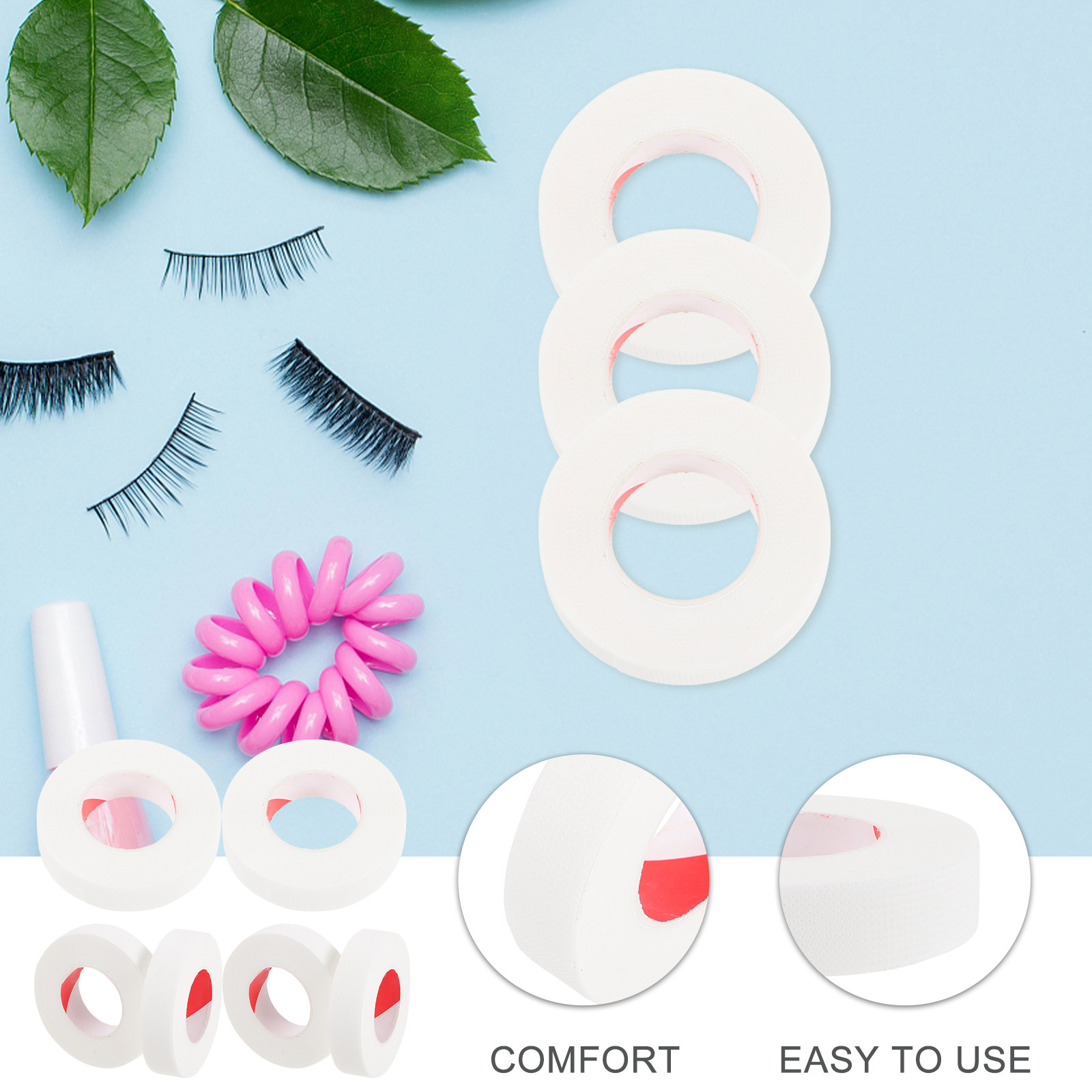 6 Rolls Eyelash Tape Non-Woven – обзор и цена Eyelash Extension Is Safe